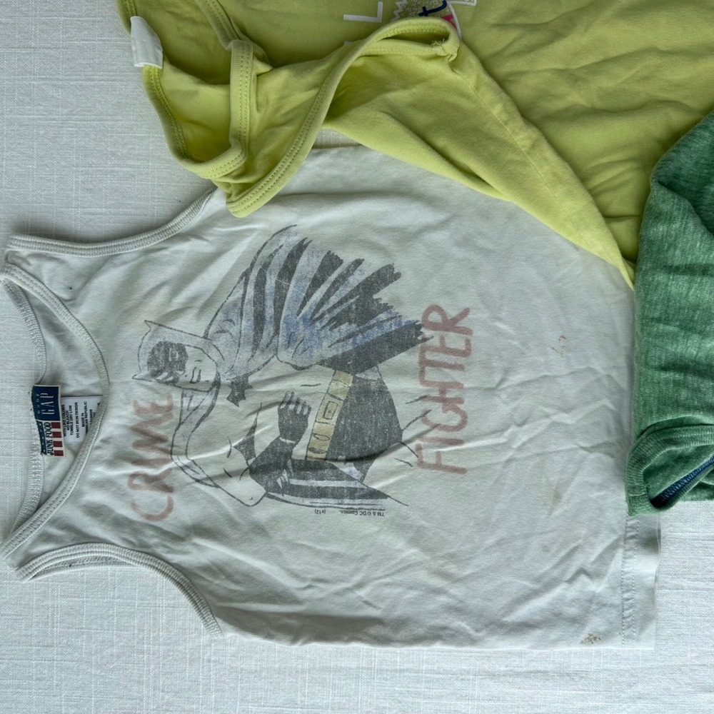 Baby Gap Junk Food H&M Toddler Boys Tank Top Bundle Batman Alligator 12-24M - Picture 4 of 7